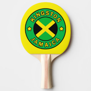 Kingston Jamaica Ping Pong Paddle