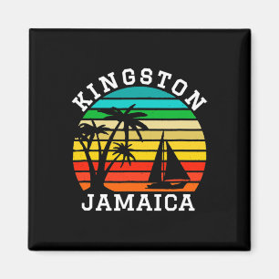 Kingston Jamaica Shirt Matching Family Vacation  Magnet