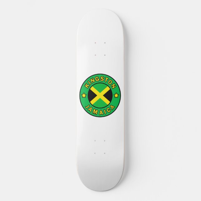 Kingston Jamaica Skateboard (Front)