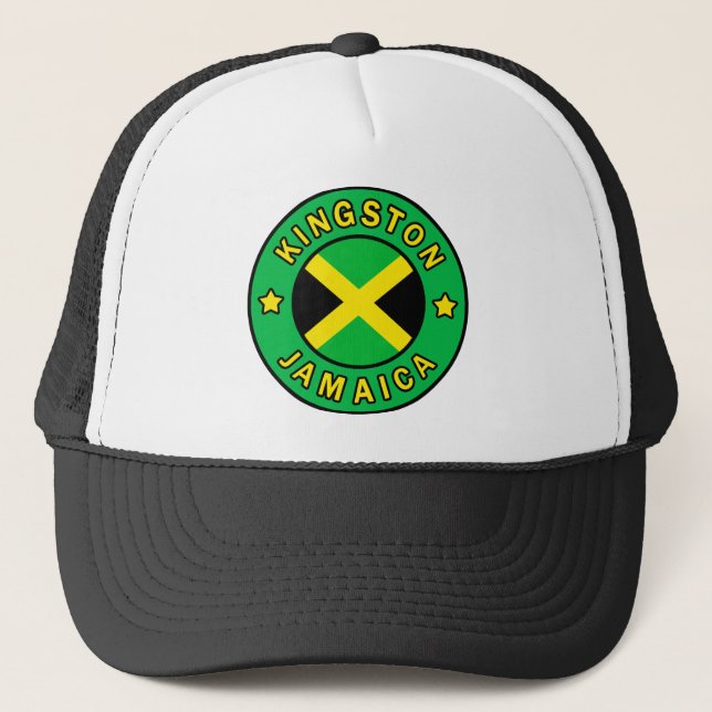 Kingston Jamaica Trucker Hat (Front)