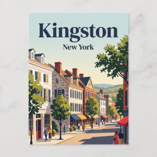 Kingston, New York Postcard