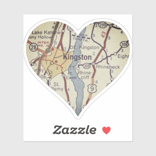 Kingston NY Classic Map (Sheet)