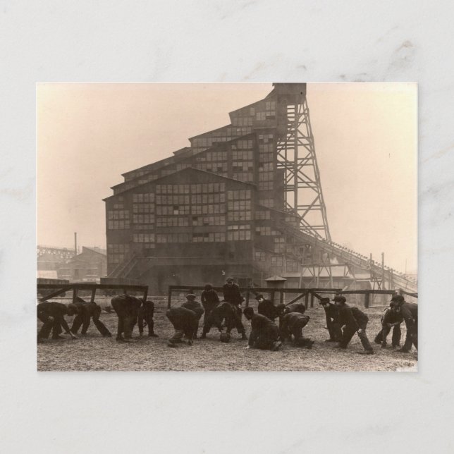 Kingston Pa. Breaker No. 4 postcard (Front)