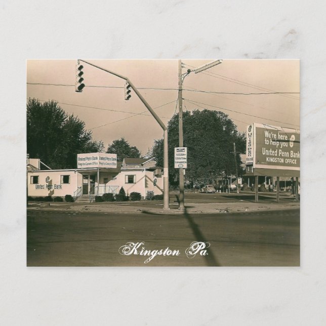 Kingston Pa. Postcard (Front)