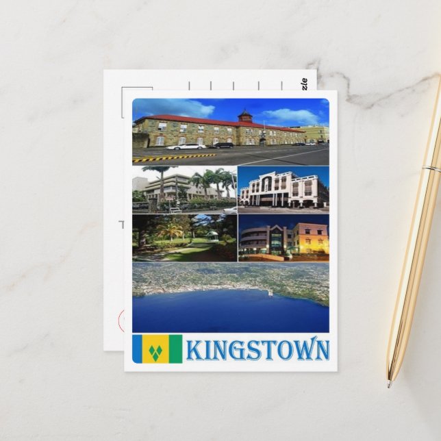 Kingstown - Saint Vincent and Grenadines - Postcard (Front/Back In Situ)
