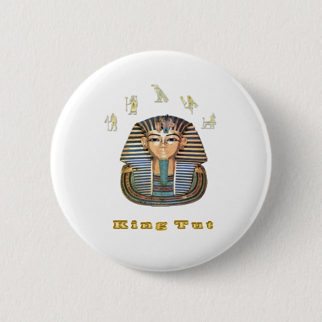 KingTut cool stuff 6 Cm Round Badge (Front)