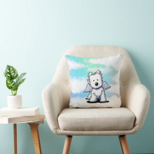 KiniArt Angel Throw Pillow