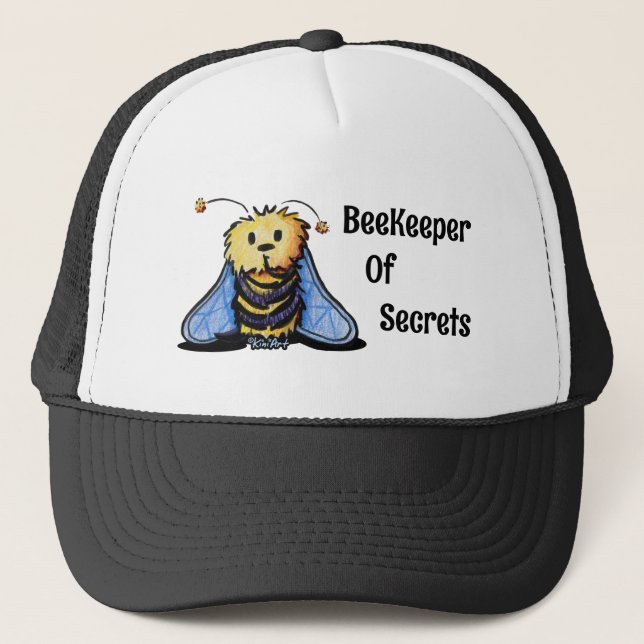 KiniArt Beekeeper Trucker Hat (Front)