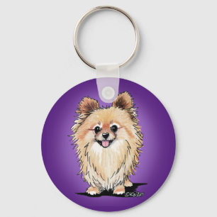 KiniArt Bella Pom Key Ring