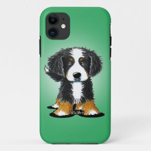 KiniArt Bernese Mountain Dog iPhone 11 Case