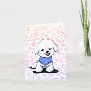 KiniArt Bichon Boy Invitation