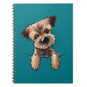 KiniArt Border Terrier Notebook