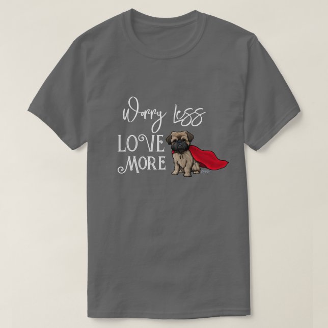 KiniArt Brussels Griffon T-Shirt (Design Front)
