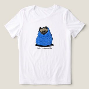 KiniArt Cairn Terrier T-Shirt Tri-Blend Shirt