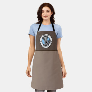 KiniArt Cesky Coffee Lover All-Over Print Apron