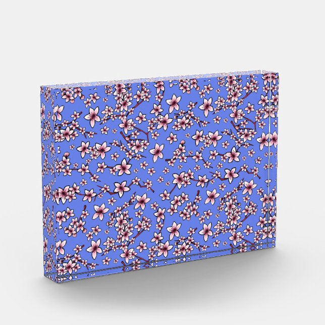 KiniArt Cherry Blossoms Photo Block (Left)