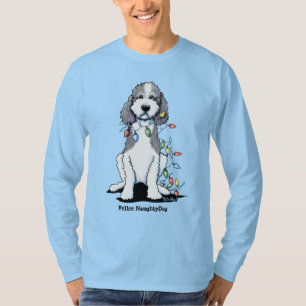 KiniArt Christmas Parti Doodle T-Shirt