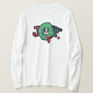 KiniArt Christmas Parti Pom T-Shirt