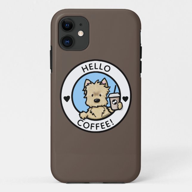 KiniArt Coffee Cairn Case-Mate iPhone Case (Back)