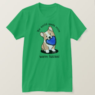 KiniArt Corgi Warm Fuzzies T-Shirt