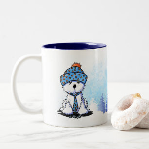 KiniArt Coton de Tulear Winter Mug