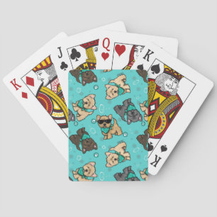 KiniArt Cutieface Cairn Playing Cards