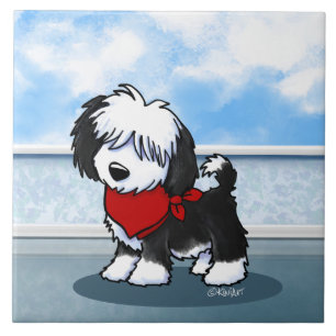 KiniArt Cutieface Havanese Ceramic Tile