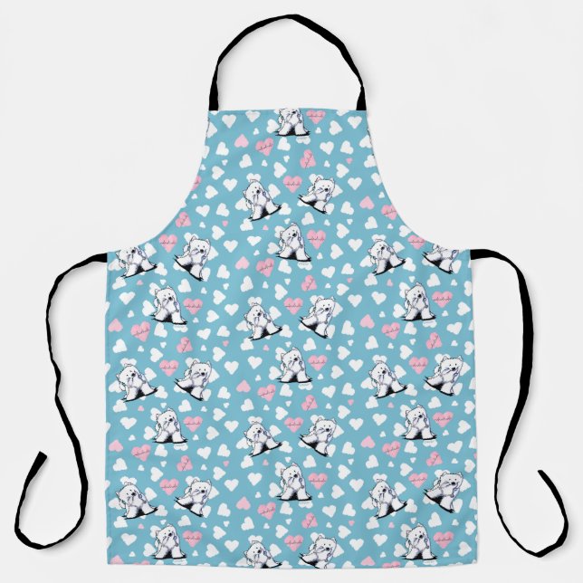 KiniArt Doctor Samoyed Apron (Front)