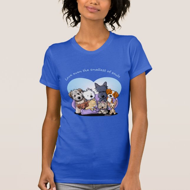 KiniArt Dog Breed Grouping T-Shirt (Front)