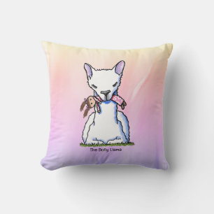 KiniArt Dolly Llama  Cushion