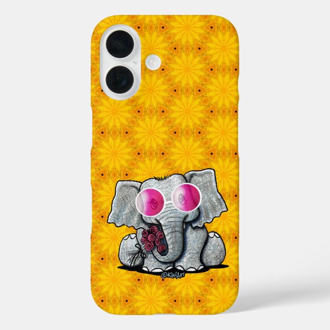 KiniArt Elephant  iPhone Case-Mate iPhone Case (Back)