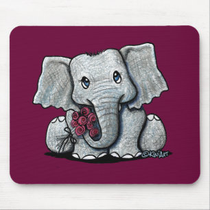 KiniArt Elephant Mousepad