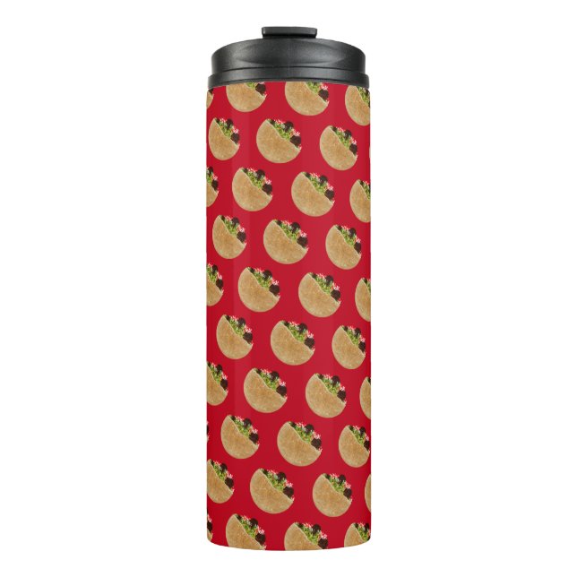 KiniArt Falafel Sandwich Thermal Tumbler (Front)