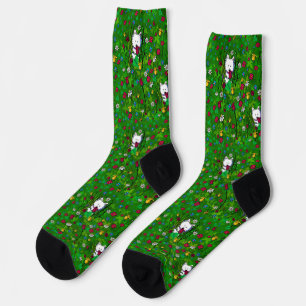 KiniArt Garden Westie Socks