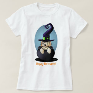 KiniArt Goldendoodle Halloween T-Shirt