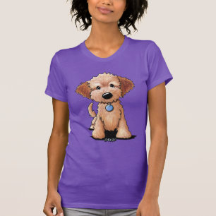 KiniArt Goldendoodle Puppy T-Shirt
