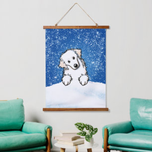 KiniArt Great Pyrenees Hanging Tapestry