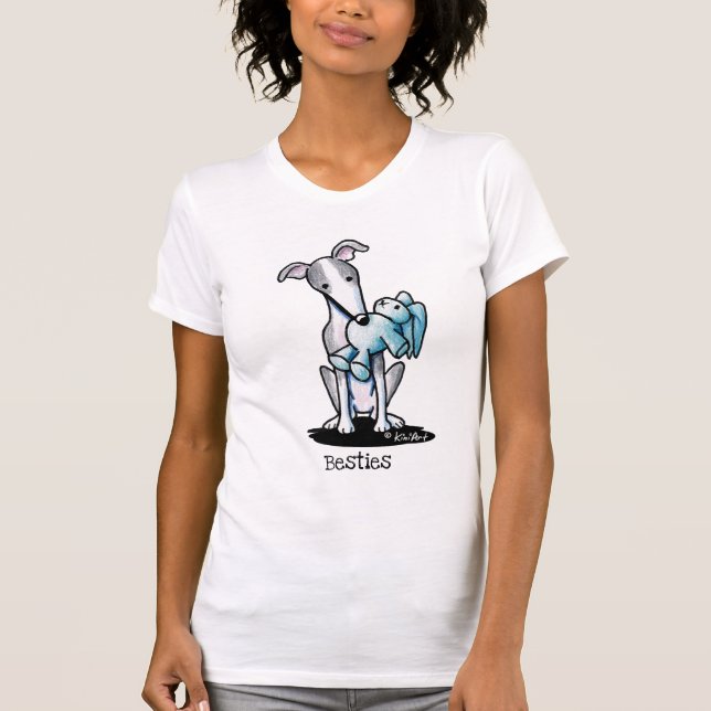 KiniArt Greyhound T-Shirt (Front)
