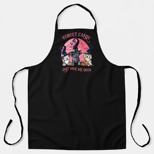 KiniArt Halloween Trio Apron (Front)