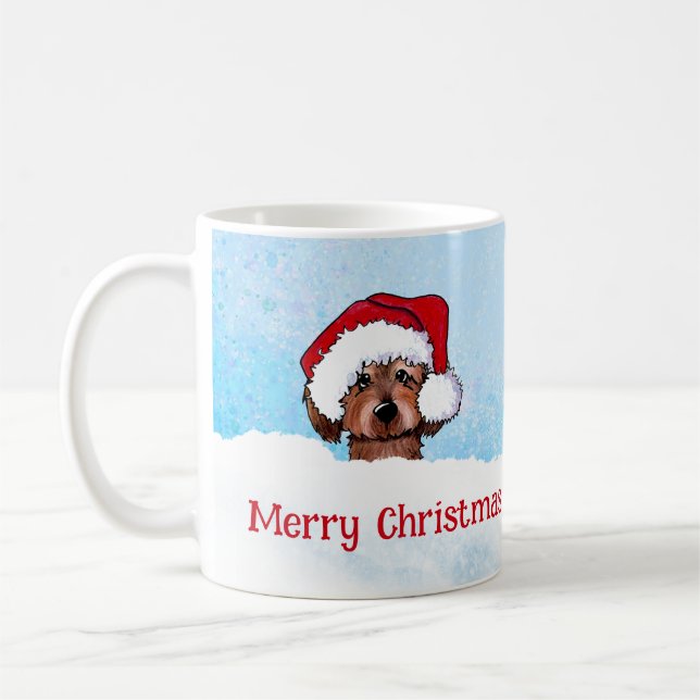 KiniArt Havanese Christmas Coffee Mug (Left)