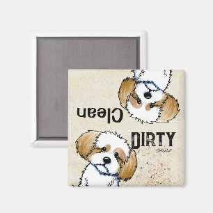 KiniArt Havanese Dishwasher magnet