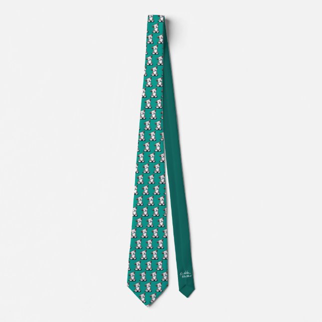 KiniArt Havanese Neck Tie (Front)