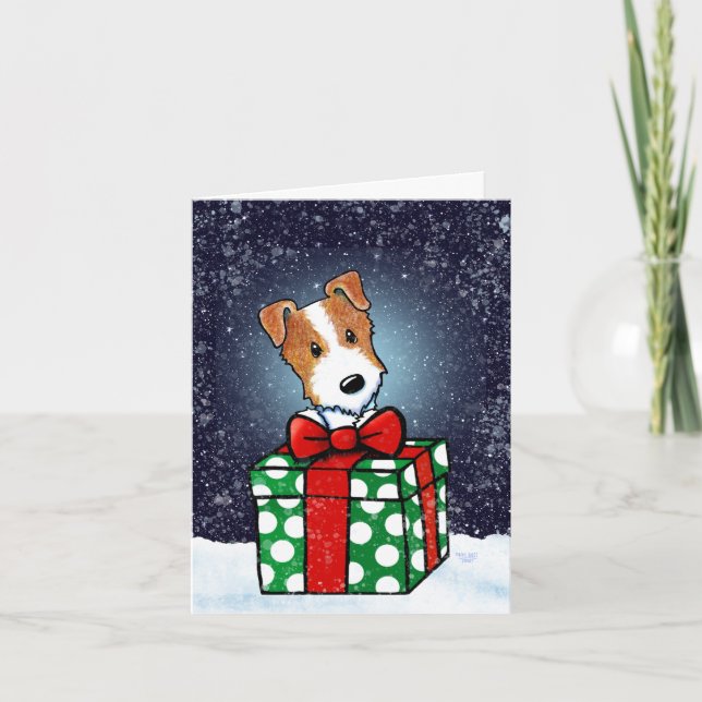 KiniArt JRT Christmas Card (Front)
