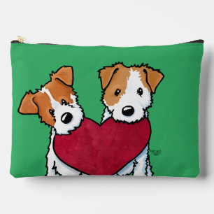 KiniArt JRT Heartfelt Duo Accessory Pouch