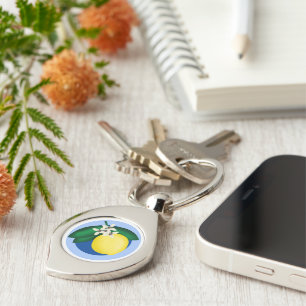 KiniArt Lemon Key Ring