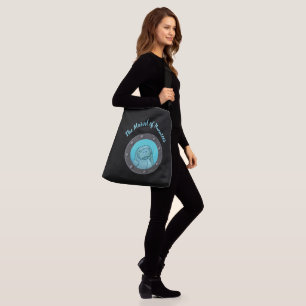 KiniArt Manatee Porthole Crossbody Bag