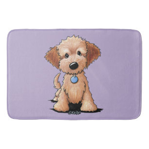 KiniArt Mini Goldendoodle Bath Mat