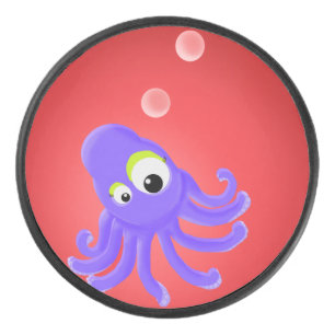KiniArt Octopus Hockey Puck