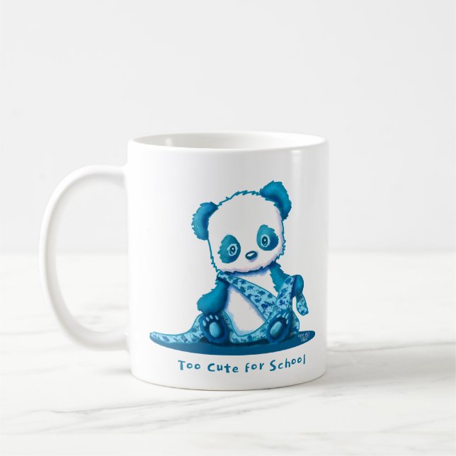 KiniArt Panda Cub  Coffee Mug (Left)