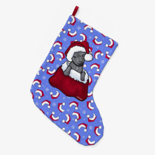 KiniArt Pit Bull Christmas Stocking